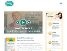 Tablet Screenshot of colief.com